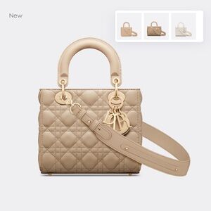 AbcDior small size bag beige
